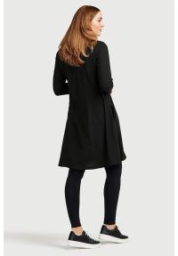 Cellbes - Dżersejowa sukienka ze wzorem. Okazja: na co dzień. Kolor: czarny. Materiał: jersey. Styl: elegancki, casual #6
