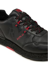 Replay - REPLAY Sneakersy Arthur Ry 3 Lace-Up Sneakers GMS68.000.C0088S Czarny. Kolor: czarny. Materiał: skóra #3