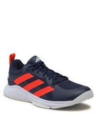 Adidas - adidas Buty halowe Court Team Bounce 2.0 HP3341 Niebieski. Kolor: niebieski. Materiał: materiał #3