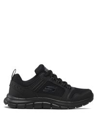 skechers - Skechers Sneakersy Knockhill 232001/BBK Czarny. Kolor: czarny. Materiał: materiał #1