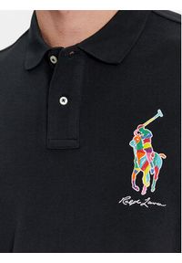 Polo Ralph Lauren Polo 710926413003 Czarny Classic Fit. Typ kołnierza: polo. Kolor: czarny. Materiał: bawełna