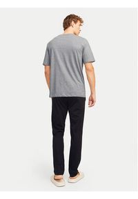 Jack & Jones - Jack&Jones Piżama Elton 12266998 Szary Standard Fit. Kolor: szary. Materiał: bawełna #4