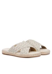 MICHAEL Michael Kors Espadryle Kenzie 40R6KZFS1B Kremowy. Kolor: kremowy. Materiał: skóra #4