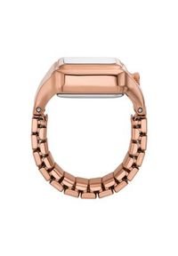 Fossil Zegarek Watch Ring ES5345 Różowy. Kolor: różowy