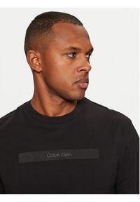 Calvin Klein T-Shirt K10K113791 Czarny Regular Fit. Kolor: czarny. Materiał: bawełna