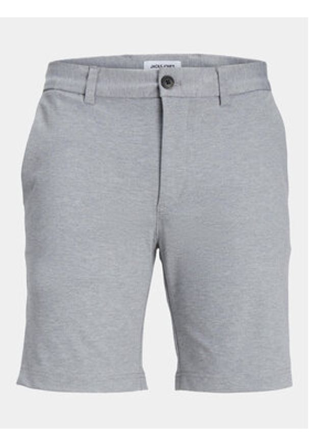 Jack & Jones - Jack&Jones Szorty materiałowe Jpstmarco 12249321 Szary Slim Fit. Kolor: szary. Materiał: syntetyk