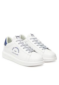 Karl Lagerfeld - KARL LAGERFELD Sneakersy KL52538K Granatowy. Kolor: niebieski. Materiał: skóra #3