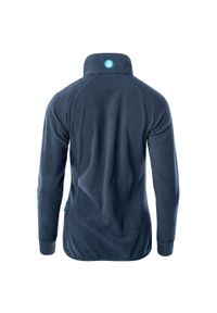 Elbrus - Damska Bluza Polarowa Rivoli. Kolor: niebieski. Materiał: polar. Sezon: zima. Sport: turystyka piesza