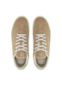 Calvin Klein Jeans Sneakersy Classic Cupsole Wt Mg YM0YM01270 Beżowy. Kolor: beżowy. Materiał: zamsz, skóra