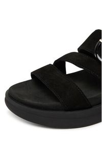 Remonte Klapki D2N53-02 Czarny. Kolor: czarny. Materiał: skóra, zamsz #7