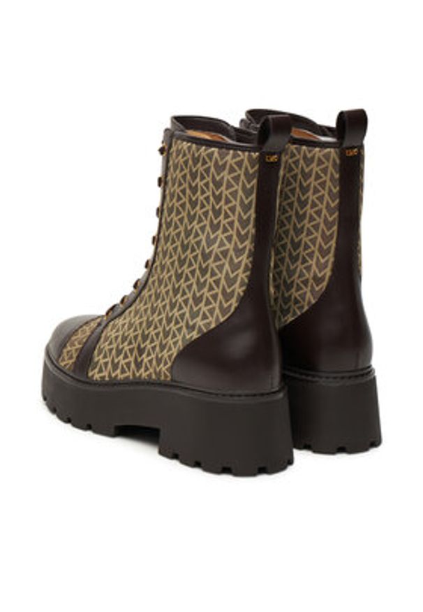 MICHAEL Michael Kors Trzewiki Blake 40T5BKFE5Y Brązowy. Kolor: brązowy. Materiał: materiał