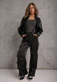 Renee - Szary Top z Wiskozy na Podwójnych Ramiączkach Indrea. Okazja: na co dzień. Kolor: szary. Materiał: wiskoza. Długość rękawa: na ramiączkach. Styl: casual, klasyczny #5