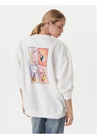 RVCA Bluza Spanky Loteria 23B463501 Biały Oversize. Kolor: biały. Materiał: bawełna #1