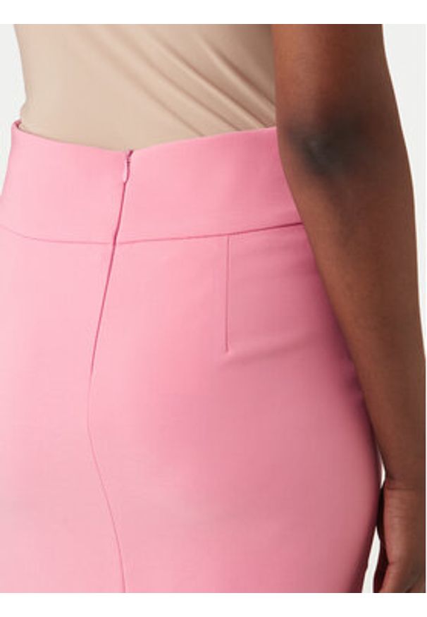 Rinascimento Spódnica ołówkowa CFC0128651003 Różowy Slim Fit. Kolor: różowy. Materiał: syntetyk