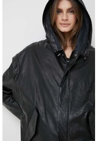 Sisley kurtka damska kolor czarny przejściowa. Kolor: czarny #4