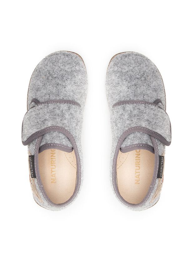 Kapcie Naturino. Kolor: szary