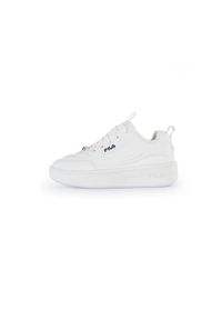 Sneakersy damskie Fila Superbubble. Okazja: na co dzień. Kolor: biały. Materiał: syntetyk, tkanina. Sport: turystyka piesza #1