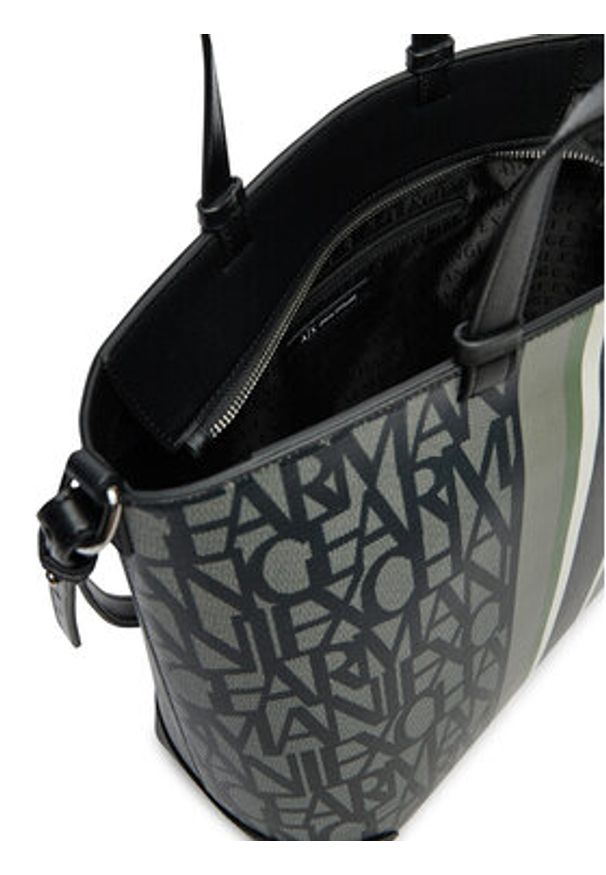 Armani Exchange Torebka 949138 4R733 00055 Szary. Kolor: szary. Materiał: skórzane
