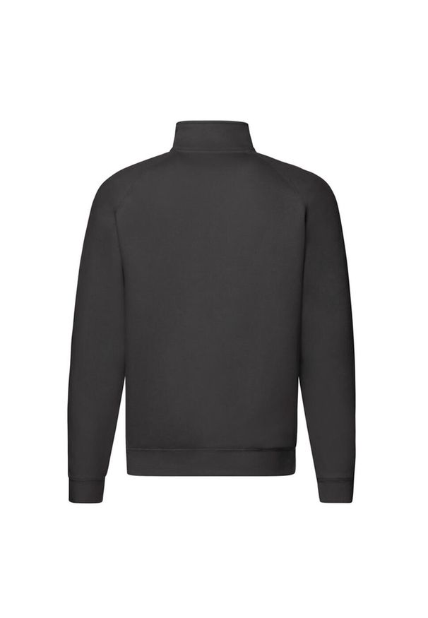 FRUIT OF THE LOOM - Bluza Męska Premium Z Zamkiem Błyskawicznym. Kolor: czarny