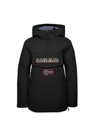 Kurtka z kieszeniami dla kobiet Napapijri Rainforest Winter. Kolor: czarny. Sezon: zima. Sport: turystyka piesza #1