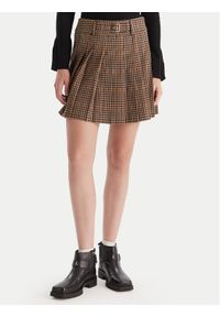 Liu Jo Spódnica mini MF5156 T4335 Beżowy Regular Fit. Kolor: beżowy. Materiał: syntetyk