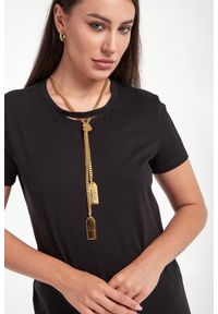 Elisabetta Franchi - T-shirt damski ELISABETTA FRANCHI