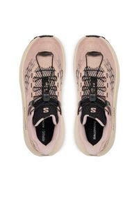 salomon - Salomon Buty do biegania Ultra Glide 4 L49149200 Beżowy. Kolor: beżowy. Materiał: materiał #4