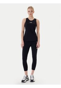 EA7 Emporio Armani Legginsy 7W000932 AF21580 UC001 Czarny Slim Fit. Kolor: czarny. Materiał: syntetyk #4