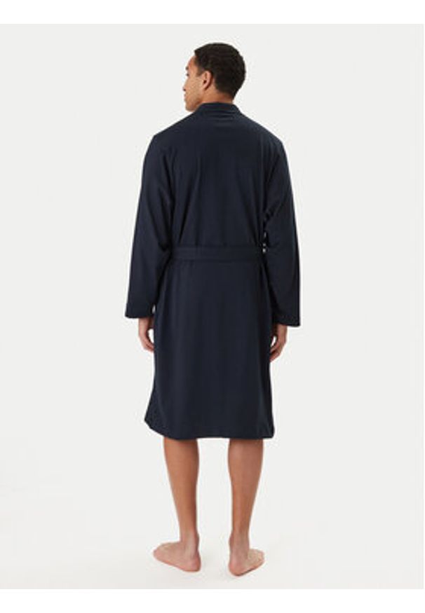 BOSS Szlafrok 50545943 Granatowy. Kolor: niebieski. Materiał: bawełna