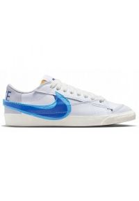 Buty Nike Blazer Low 77 Jumbo M FN3413-100 białe. Okazja: na co dzień. Kolor: biały. Materiał: materiał