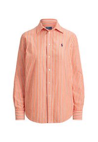 Polo Ralph Lauren Koszula 211971514502 Pomarańczowy Classic Fit. Typ kołnierza: polo. Kolor: pomarańczowy. Materiał: bawełna #4