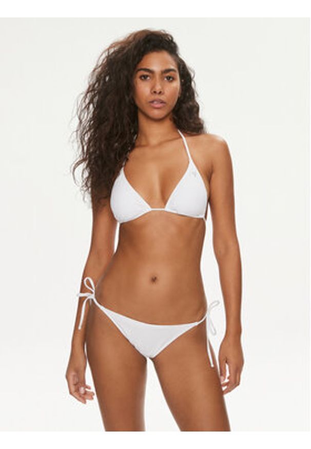 Guess Dół od bikini E4GO00 LY00K Biały. Kolor: biały. Materiał: syntetyk