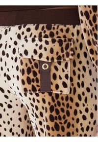 Juicy Couture Spodnie dresowe JCGBJ225013A Beżowy Regular Fit. Kolor: beżowy. Materiał: bawełna #3