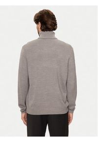Armani Exchange Golf 6DZM1H ZM1LZ 17AC Szary Regular Fit. Typ kołnierza: golf. Kolor: szary. Materiał: syntetyk, bawełna #5