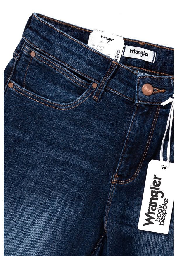 Wrangler - WRANGLER STRAIGHT TINGY BLUE W28THV32P 112128498. Stan: podwyższony