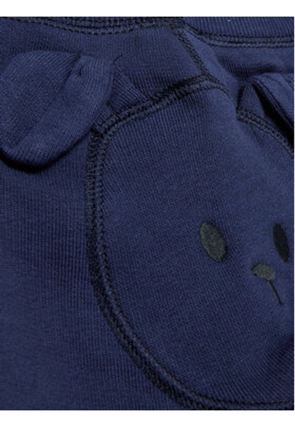 United Colors of Benetton - United Colors Of Benetton Spodnie dresowe 3J70AF013 Granatowy Regular Fit. Kolor: niebieski. Materiał: bawełna