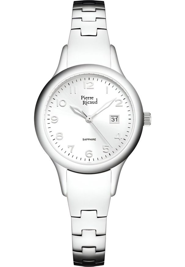 Zegarek Pierre Ricaud Zegarek damski Pierre Ricaud P23008.5123Q srebrny. Kolor: srebrny