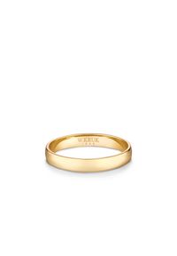 W.KRUK - Obrączka ślubna złota CHRISOS. Materiał: złote. Kolor: złoty. Wzór: aplikacja, gładki #1