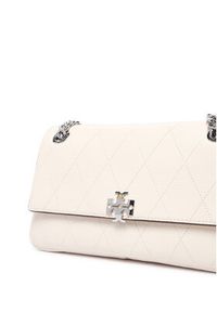 Tory Burch Torebka Charlie Quilted 185829 Kremowy. Kolor: kremowy. Materiał: skórzane #5