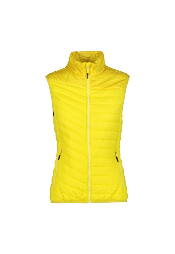 Kamizelka damska turystyczne CMP 31Z5376A. Kolor: żółty. Sport: turystyka piesza