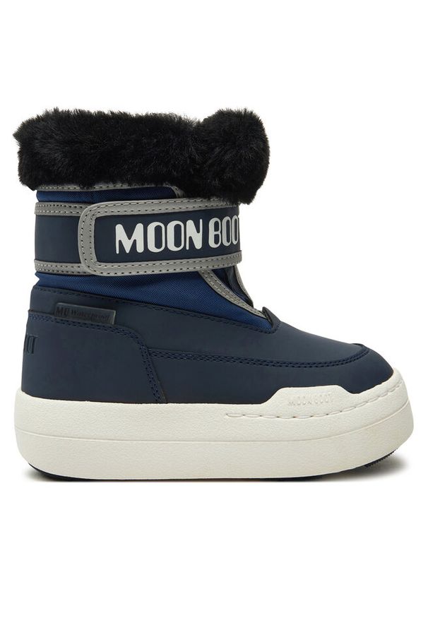 Śniegowce Moon Boot. Kolor: niebieski