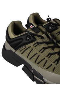 Champion Sneakersy "Lander XTRM" | S21704 | Lander XTRM | Mężczyzna | Khaki. Kolor: brązowy. Materiał: materiał. Wzór: aplikacja #4