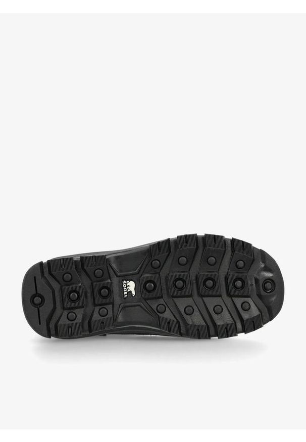 sorel - Buty zimowe męskie Sorel Buxton Pull On Boot WP. Kolor: czarny. Sezon: zima. Sport: turystyka piesza
