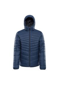 ALPINE PRO - Kurtka męska ocieplana dwustronna Alpine Pro Erom. Kolor: niebieski. Materiał: puch. Sport: turystyka piesza #1