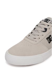 DC Shoes Tenisówki AW247501 Szary. Kolor: szary. Materiał: zamsz, skóra #4