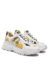 Versace Jeans Couture Sneakersy 77YA3SC7 ZS879 Biały. Kolor: biały. Materiał: materiał #4