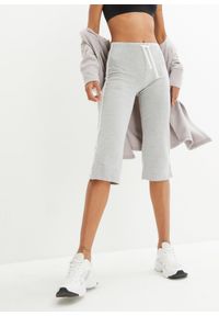 bonprix - Spodnie rybaczki z bawełny ze stretchem (2 pary). Kolor: czarny. Materiał: bawełna. Styl: sportowy #1