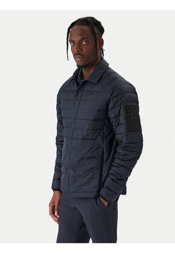 BOSS Kurtka przejściowa OW Urbanex 50551054 Granatowy Regular Fit. Kolor: niebieski