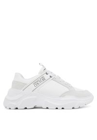 Versace Jeans Couture Sneakersy 79YA3SC2 ZPB30 003 Biały. Kolor: biały. Materiał: skóra