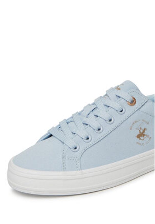 Beverly Hills Polo Club Tenisówki V12-839 Niebieski. Kolor: niebieski. Materiał: materiał